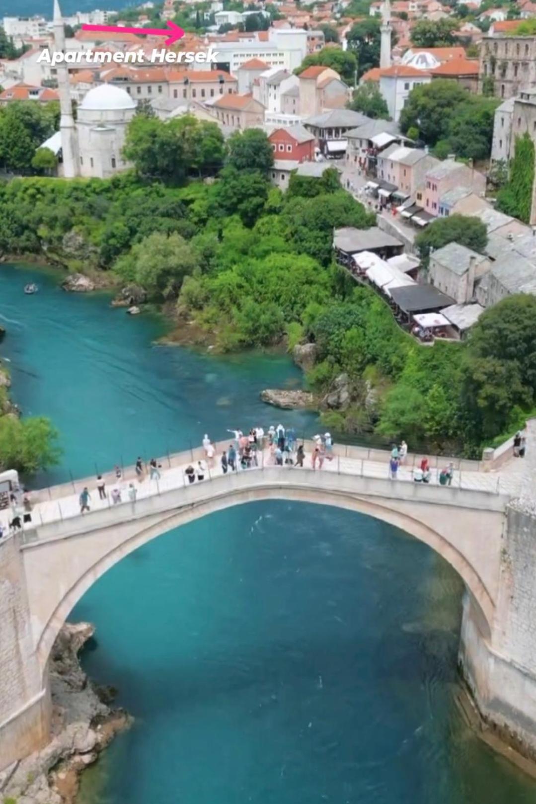 Apartman Hersek Mostar Bagian luar foto